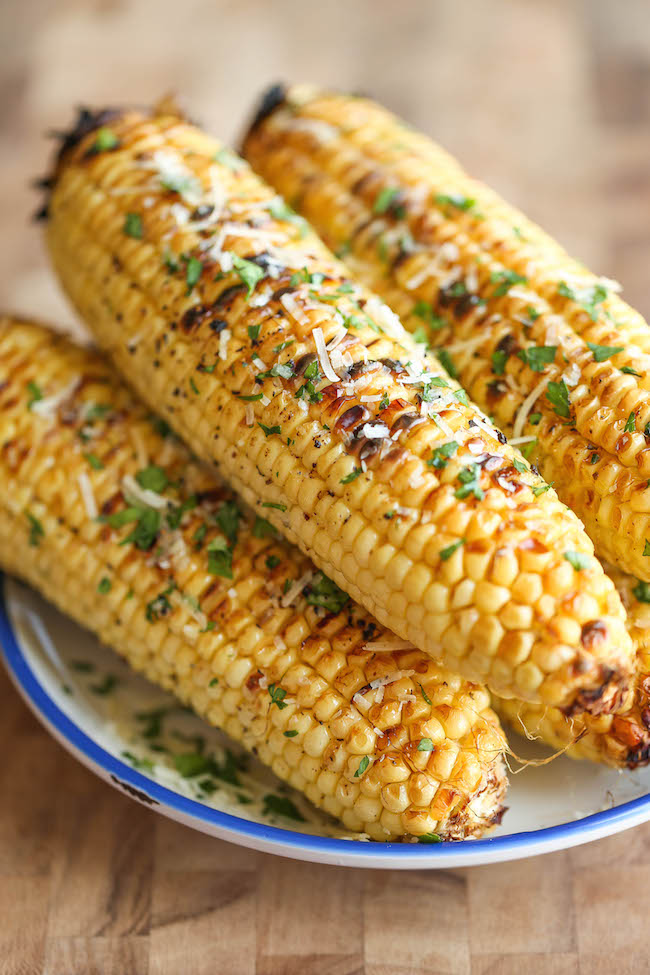 Parmesan Corn on the Cobb