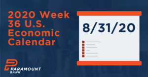 week 36 of economic calendar