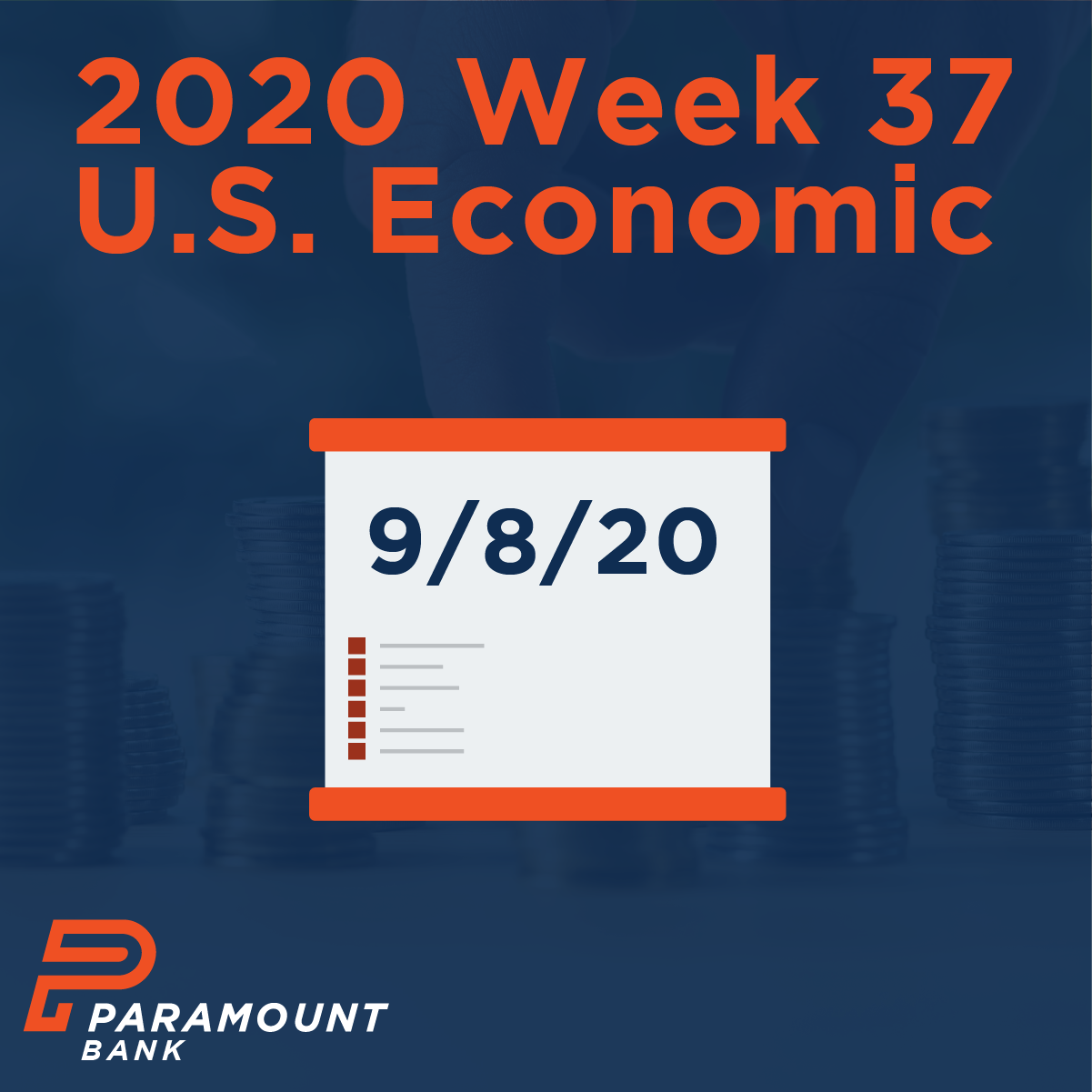 Week 37 US Economic