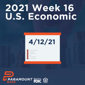 Week 16 US Economic